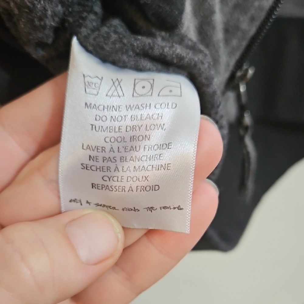 Billabong Charcoal and Black Zip-Up Hoodie - Picture 11 of 11